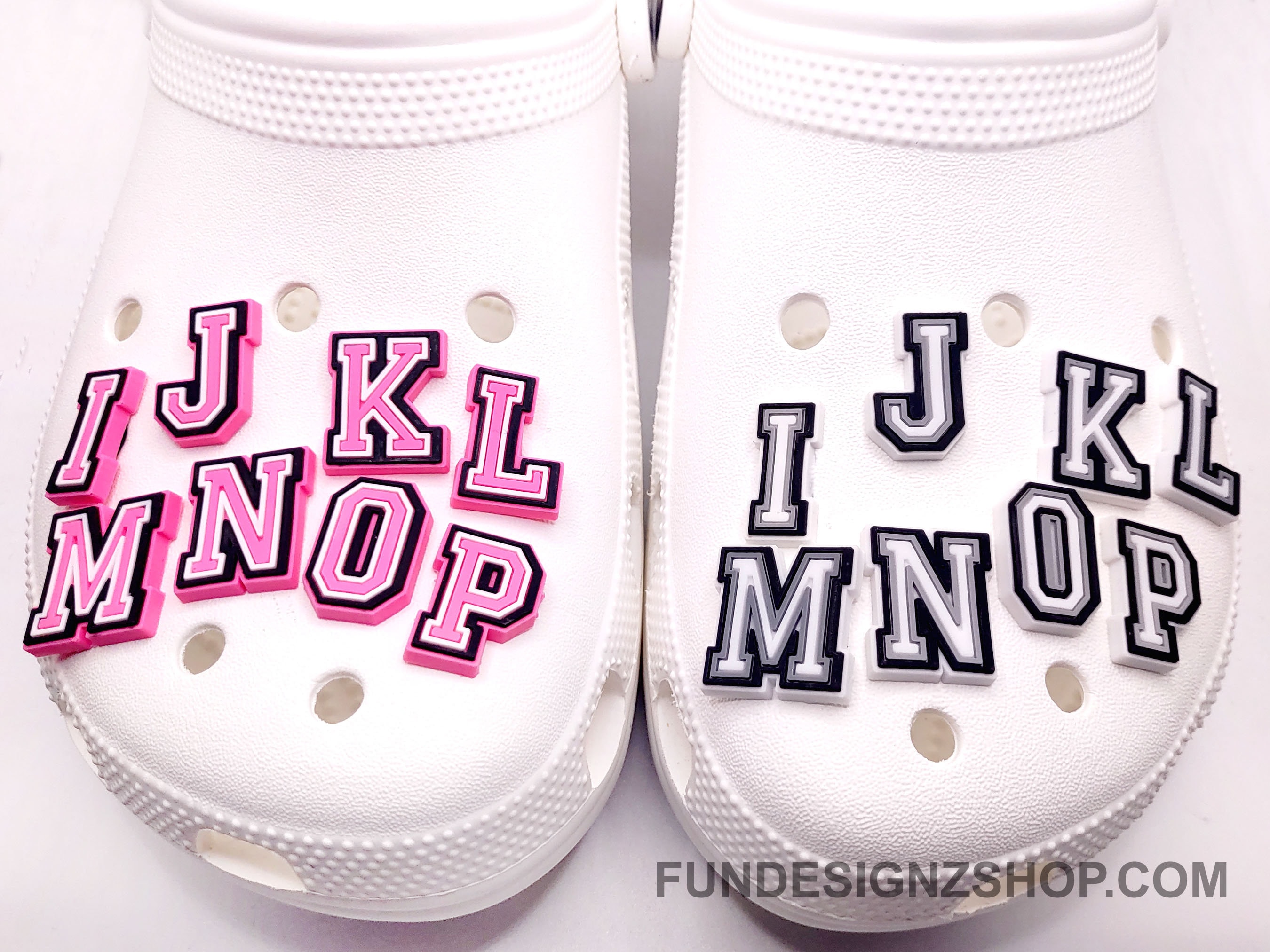  Moldival Letters Numbers/medical Charms for shoe Clog