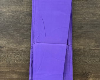 Reiner Baumwolle lila / lavendel Petticoat für Saree, lehenga, | baumwoll unterrock für sari. Dunkel lavendelfarbener Unterrock und Rock