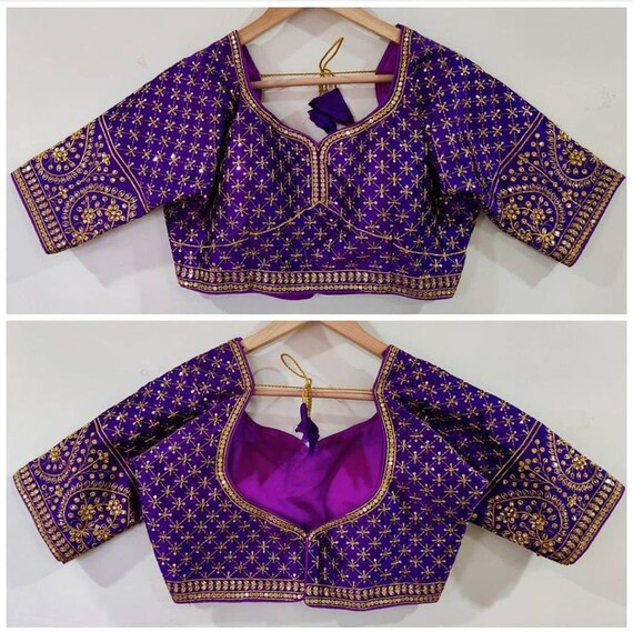 ready made blouse for silk saree