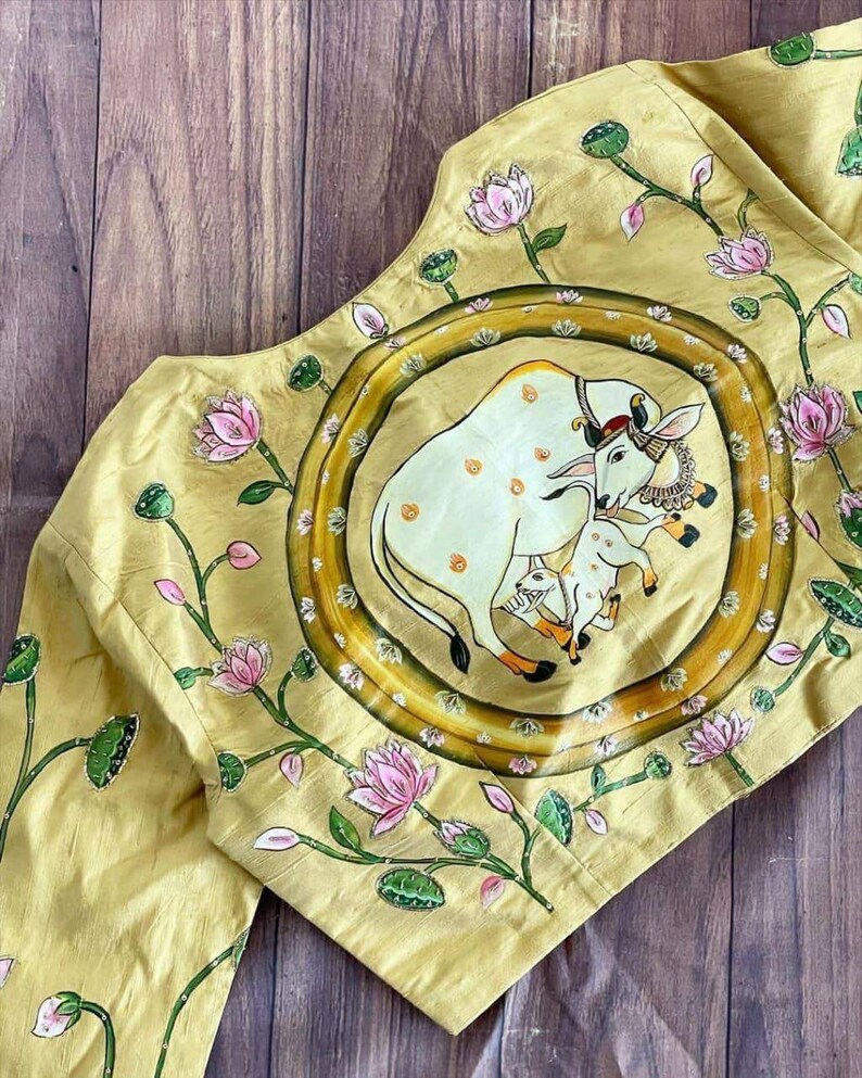 readymade silk blouse