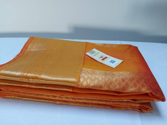 Wedding kanchipuram silk saree with clearance price