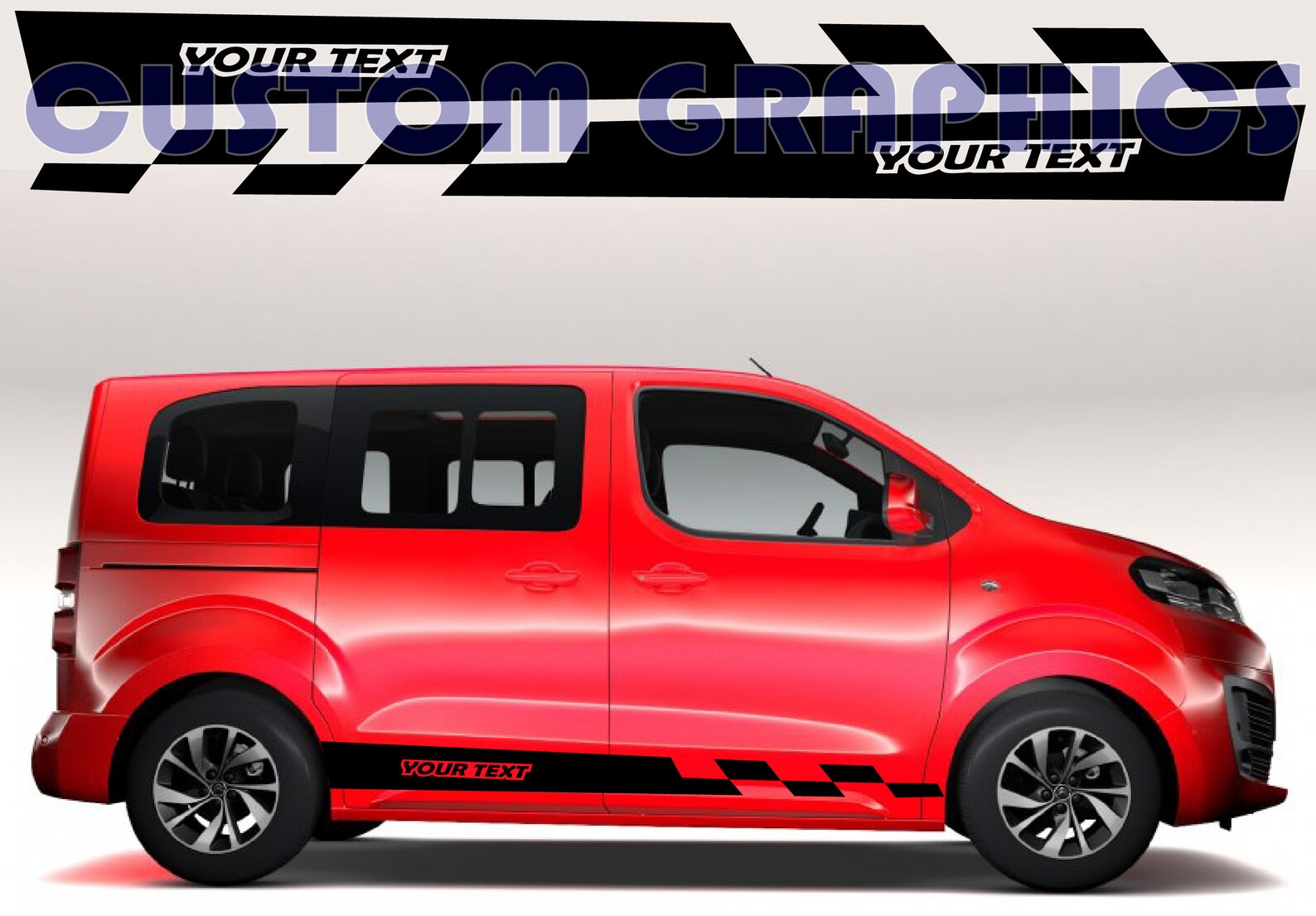 LOGO Best Design Side door vinyl decal graphic sticker Kit for Etsy