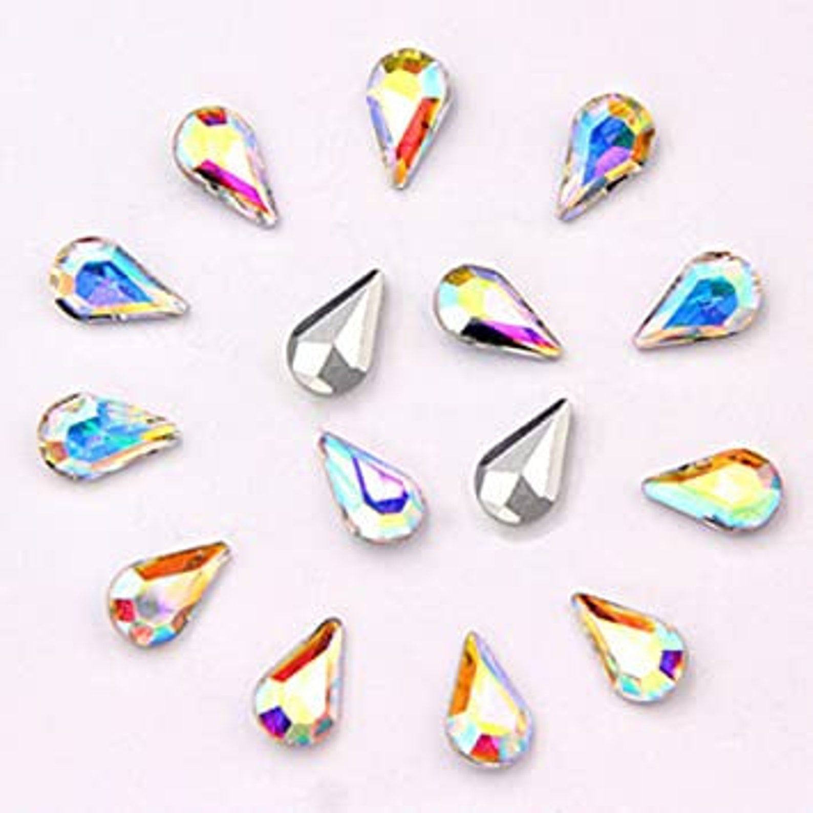 Teardrop Rhinestones - Etsy