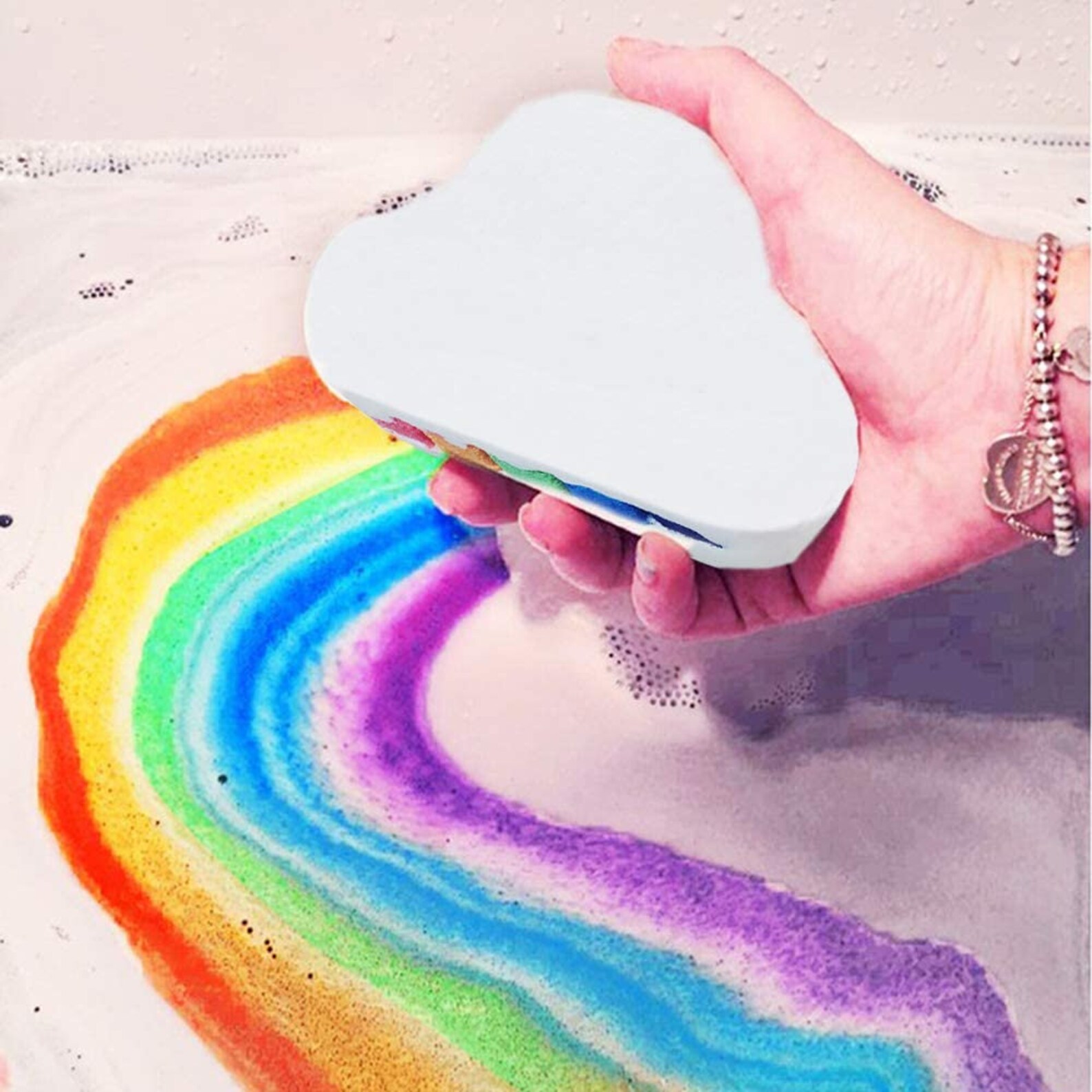 Rainbow Bath Bomb Gift Set4PCs Large Bath Bombs for Women Etsy