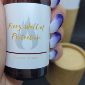 Fiery Wall of Protection Oil