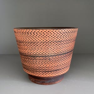 Vaso da fiori in ceramica Rögild, vaso per piante vintage danese in ceramica (12 cm)
