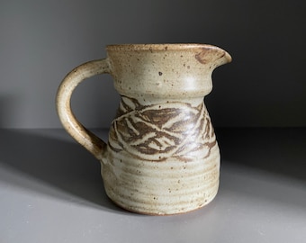 John Vasey studio pottery jug, St Agnes Pottery, Cornwall c1970s-80s - 11cm