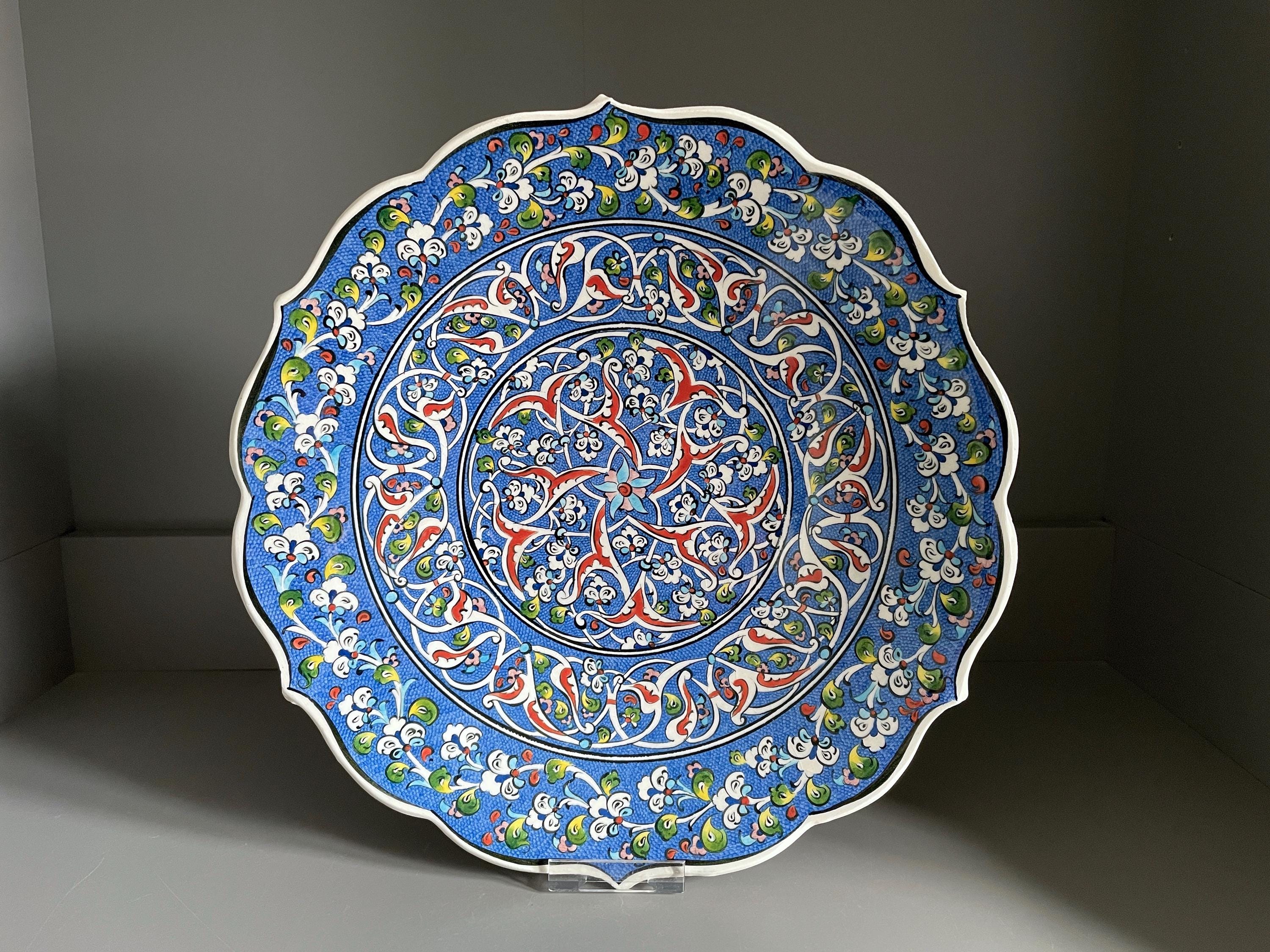Kutahya Turkish Plate - Etsy display picture 1