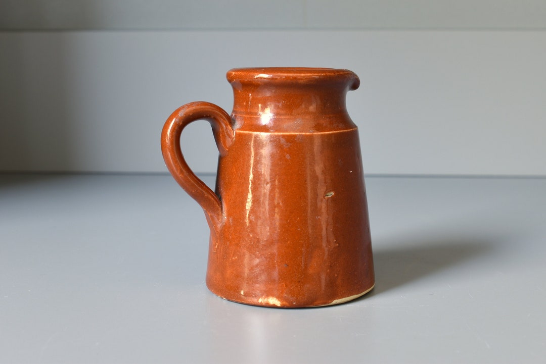 Possil Pottery Mini Jug Saltglazed Miniature Stoneware Jug Etsy