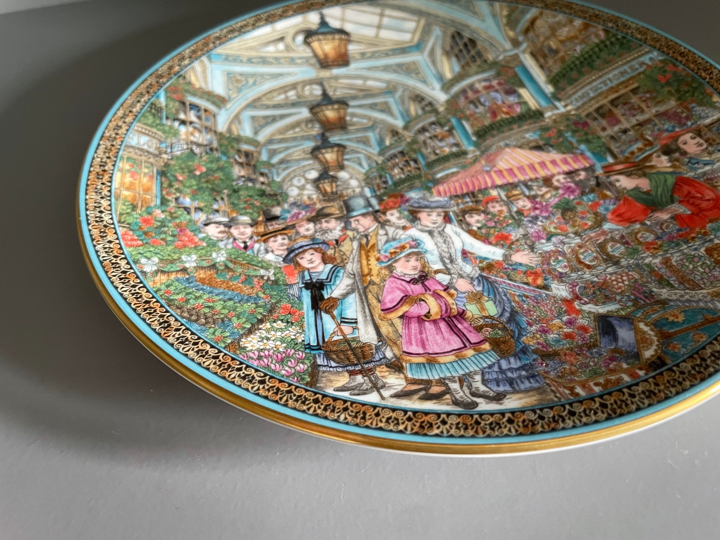 世界的に Plate, Collector Worcester Royal SWEET by Designed SELLER 工芸品