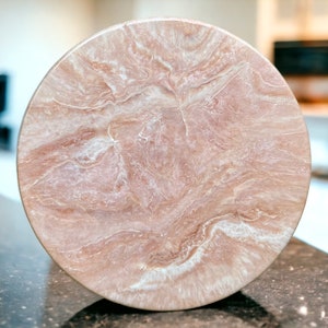 XL Beige Geode Lazy Susan, Hand poured food safe Epoxy Resin on acacia wood, Geode Art, Geode Epoxy Resin, Housewarming Gift.