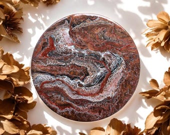 Schwarz, Kupfer und Bronze Lazy Susan, Hand gegossenes lebensmittelechtes Epoxidharz auf Bambus, Geode Art, Geode Epoxidharz, Housewarming Geschenk.