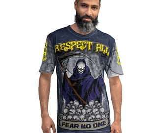 Respect All, Fear No One Unisex All Over Print Short Sleeve t-shirt