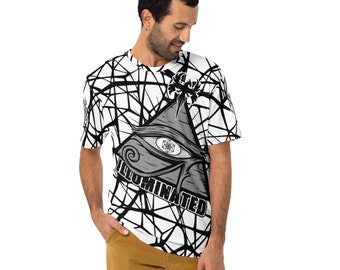 Arise Creations Sacred Geometric Eye Unisex All-Over Tee