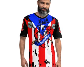 Corazon Boricua All Over Print Unisex t-shirt