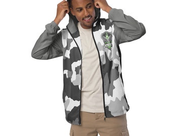 Arise Creations Hella Dope Snow Camo Windbreaker