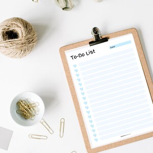 Printable To Do List, to do list notepad, printable todo list, goodnotes to do list, packing list, todo list, task list template, checklist planner
