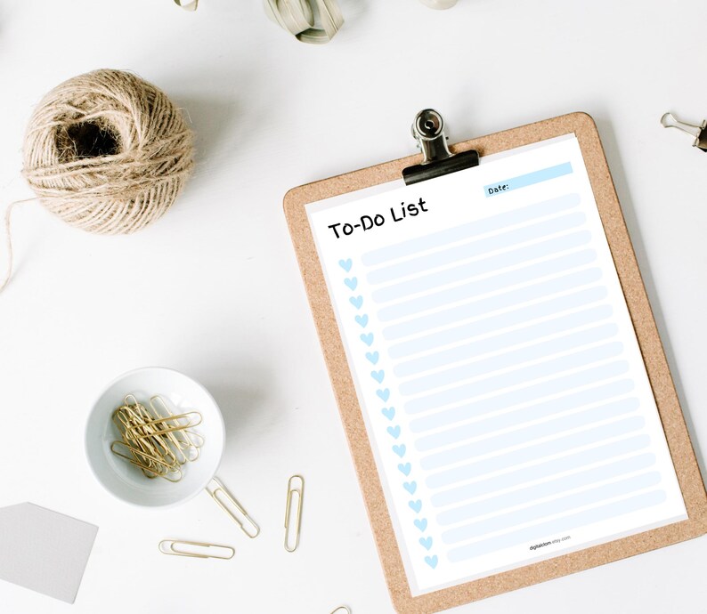 Printable To Do List, to do list notepad, printable todo list, goodnotes to do list, packing list, todo list, task list template, checklist planner