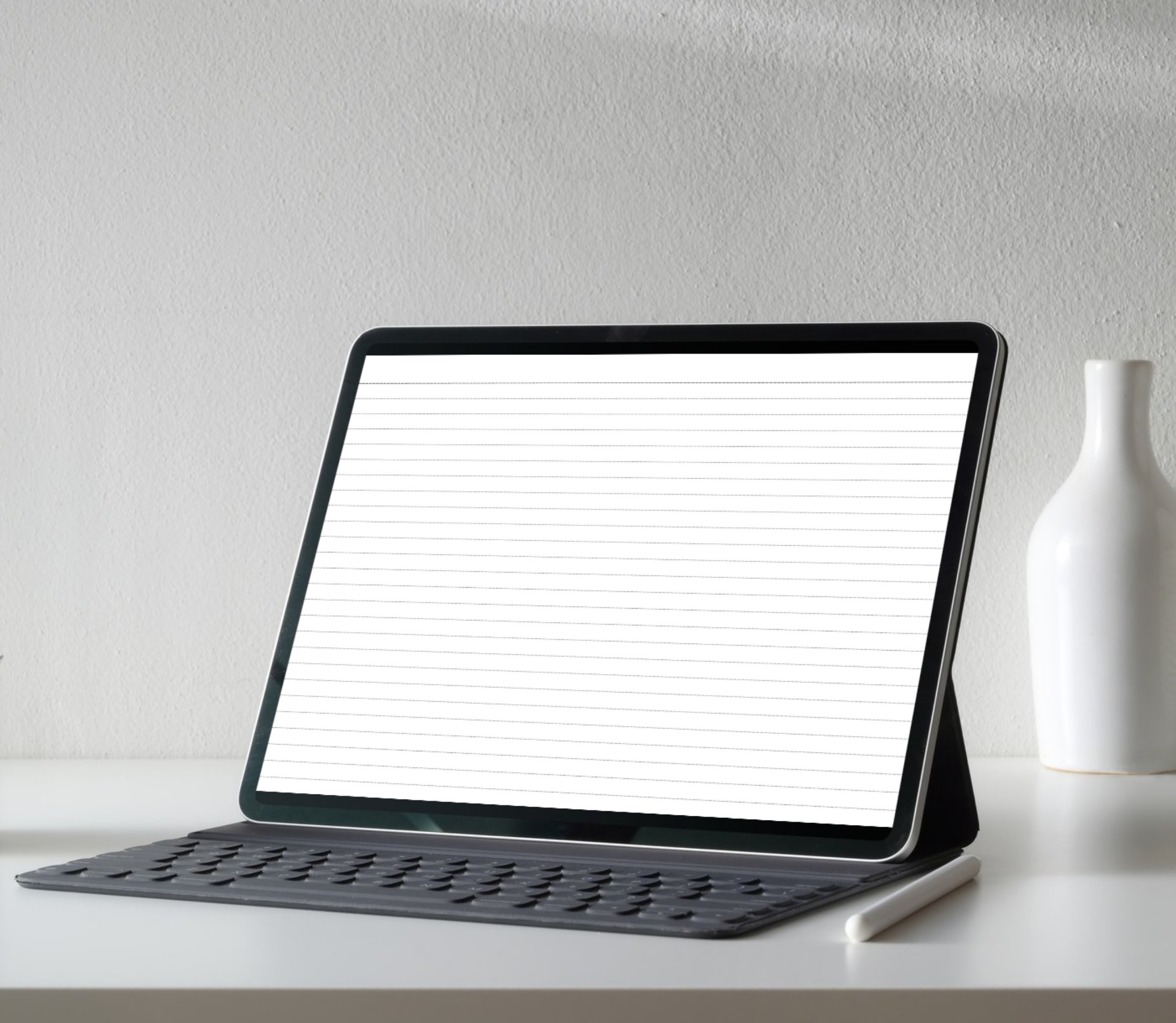 Horizontal Notebook Paper Digital Download, School Paper, Lined Paper ...