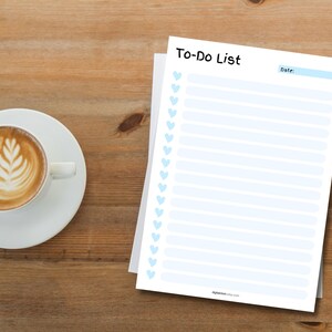 Printable To Do List, to do list notepad, printable todo list, goodnotes to do list, packing list, todo list, task list template, checklist planner