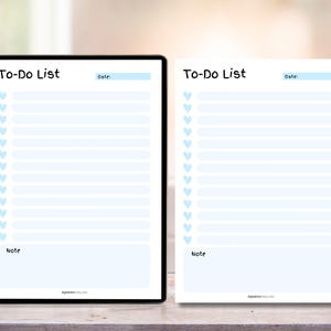 Printable To Do List, to do list notepad, printable todo list, goodnotes to do list, packing list, todo list, task list template, checklist planner