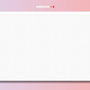 Horizontal Notebook Paper Digital Download, School Paper, Horizontal ...