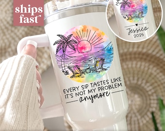 Personalized Retirement Tumbler Happy Retirement Tumbler 40oz Custom Retirement Gift For Retirement Cup Boss Coworker Retirement Travel Mug