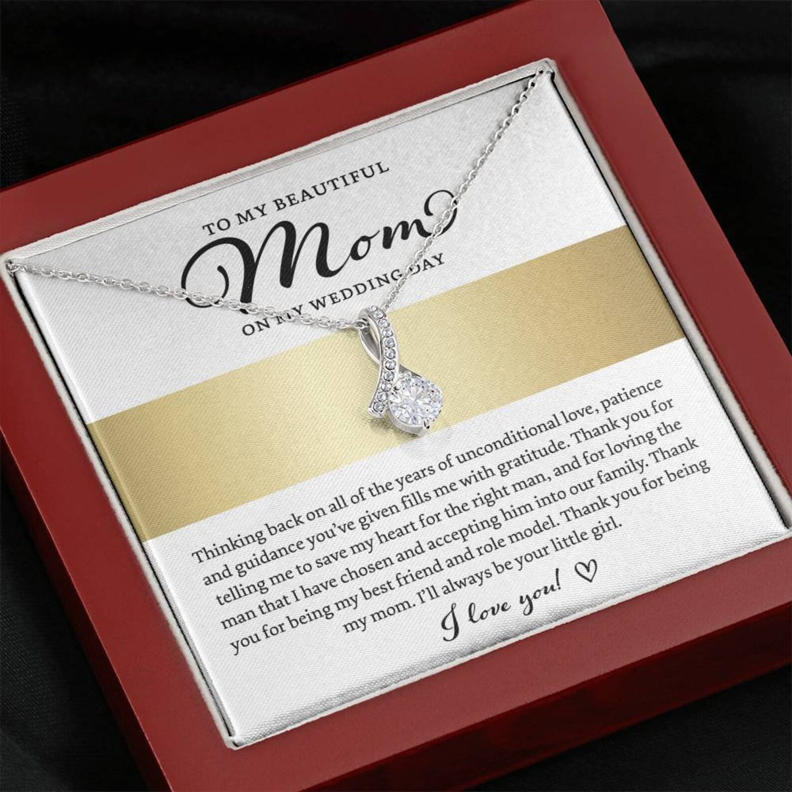Mother of the Bride Gift From Daughter Wedding Gift For