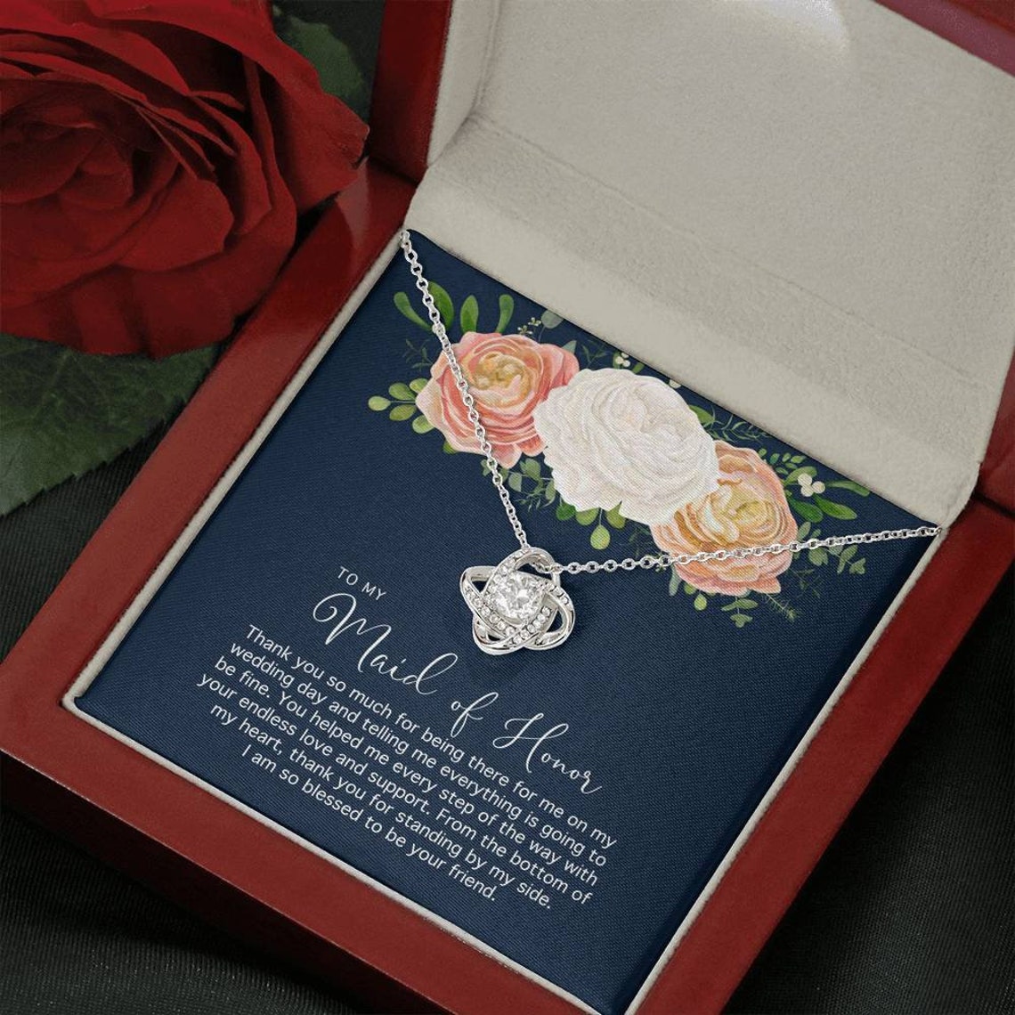 Maid of Honor Thank You Gift From Bride A Perfect Thank You Etsy