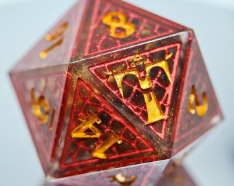Infernal Dragon's Fury (35mm Chonk D20)