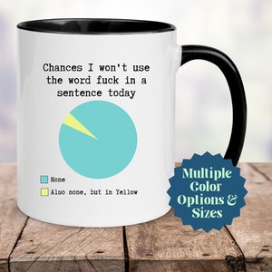 Swearing Mug, F Mug, Gag Gifts for Adults, White Elephant Gifts, Sarcastic Coffee Mug