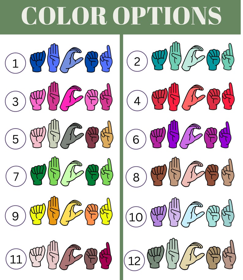 ASL Mug ASL Cup Sign Language Gifts Etsy