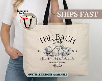 Bridesmaid Weekender Tote Bag, Personalized Bachelorette Weekend Bag, Custom Bachelorette Totes, Bachelorette Party Bag, Wedding Trip Tote