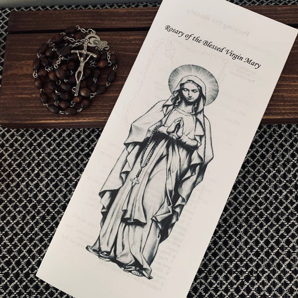 How to Pray the Holy Rosary - PDF - Instant Download- Catholic Rosary Prayers