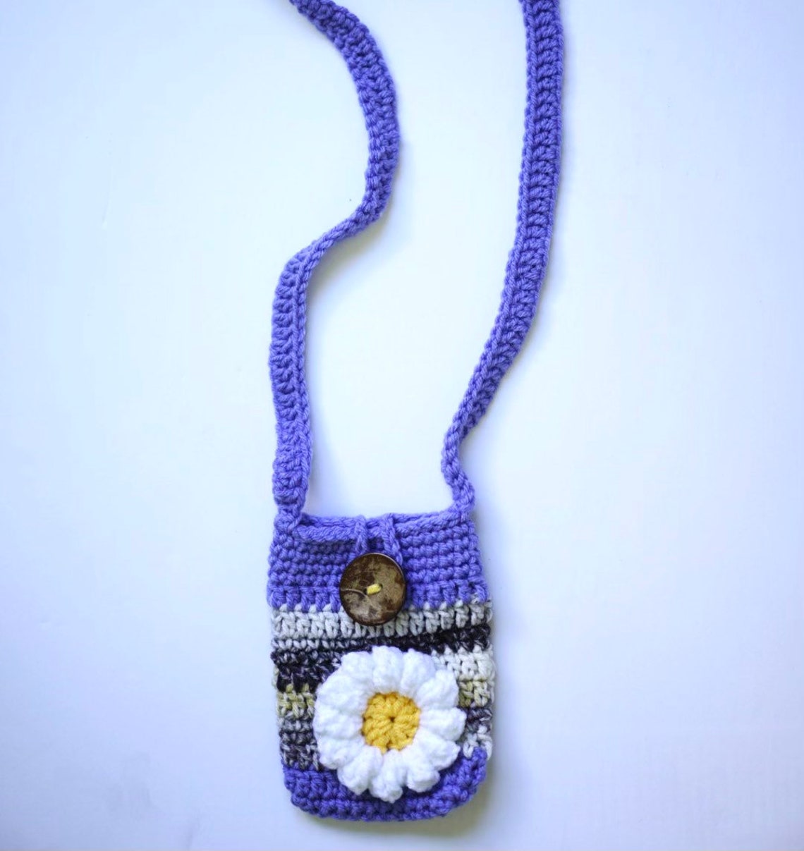 Handmade crochet daisy bag different colors available Etsy