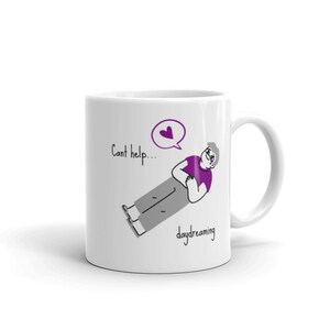 Can&#39;t help daydreaming about my squish - Asexual Pride Mug