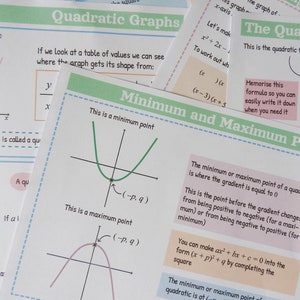 year 6 maths cards pack 2 of 2 etsy singapore