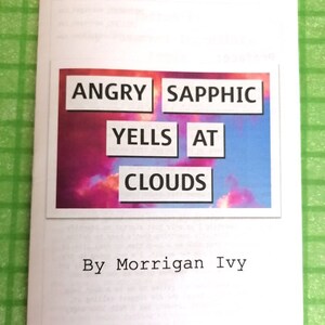 Angry Sapphic Yells At Clouds