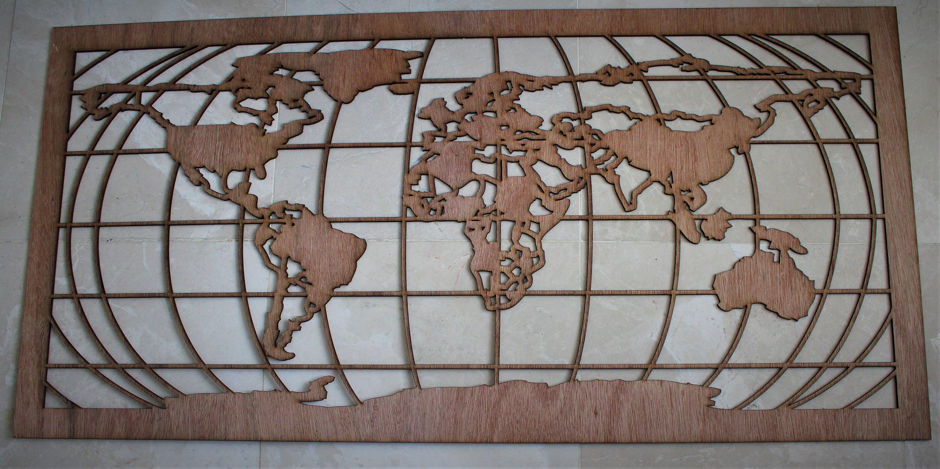 World Map Etsy