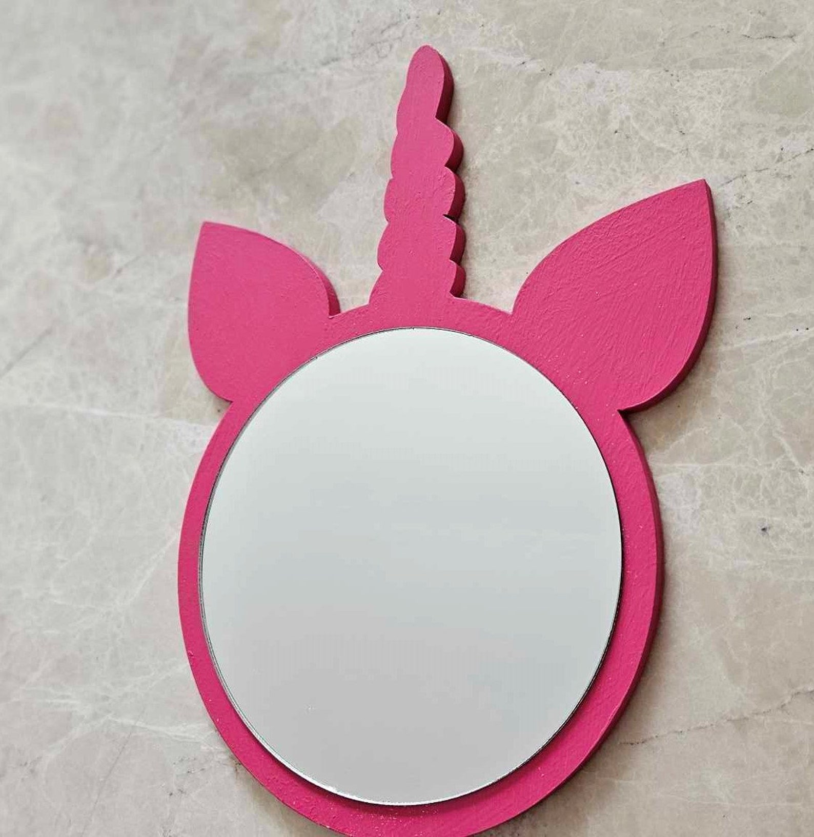 Unicorn Mirror Nursery Wall Mirrors Kids Room Wall Mirror Etsy UK