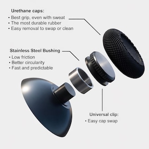 LiveZone 3 - Extreme Grip Thumbsticks - Black image 6