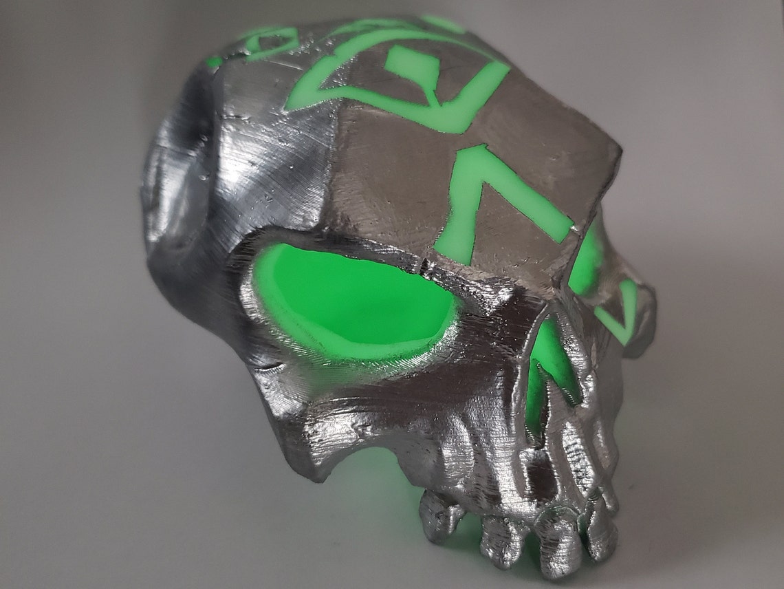 Sea Of Thieves Hateful Bounty Skull Brillez dans le noir Etsy