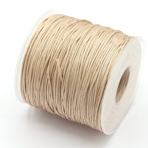 1 Reel (100 yards) 0,8mm Chinese Knot Nylon Cord, Bracelet String, Shamballa Macrame Beading, Knitting String, Macrame String - P16