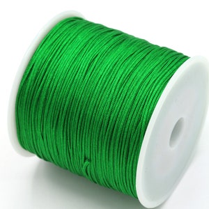 1 Reel (100 yards) 0,8mm Chinese Knot Nylon Cord, Bracelet String, Shamballa Macrame Beading, Knitting String, Macrame String - P8