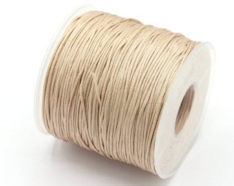 1 Rolle (100 yards) 0,8 mm Chinesischer Knoten Nylonschnur, Armband String, Shamballa Makramee Perlen, Strickfaden, Makrameefaden - P16