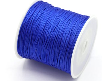 1 Reel (100 yards) 0,8mm Chinese Knot Nylon Cord, Bracelet String, Shamballa Macrame Beading, Knitting String, Macrame String - P6