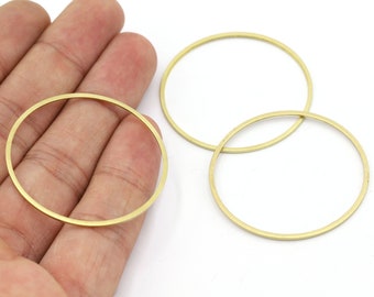 WANM Distanziatori Perline Perle Rotondo 8Mm 10Mm Placcato Oro Colore Twill Cavo Opaco Metallo Ottone Distanziatore Sciolto Perline Foro Grande Per - Foto 2