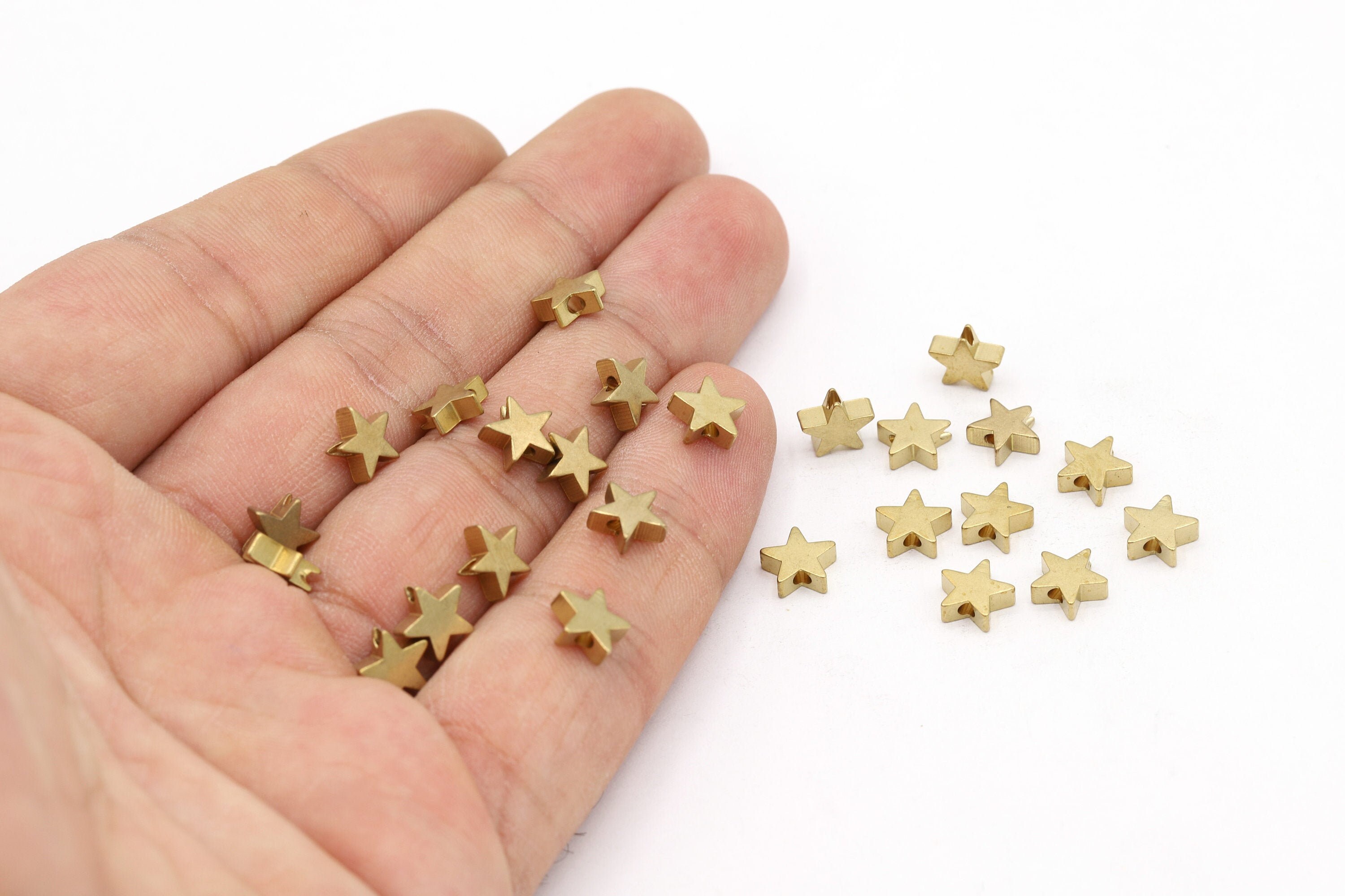 Mini-Messingstern In Gold – Klassisches Schwedisches Design, Ideal Für Fensterdeko