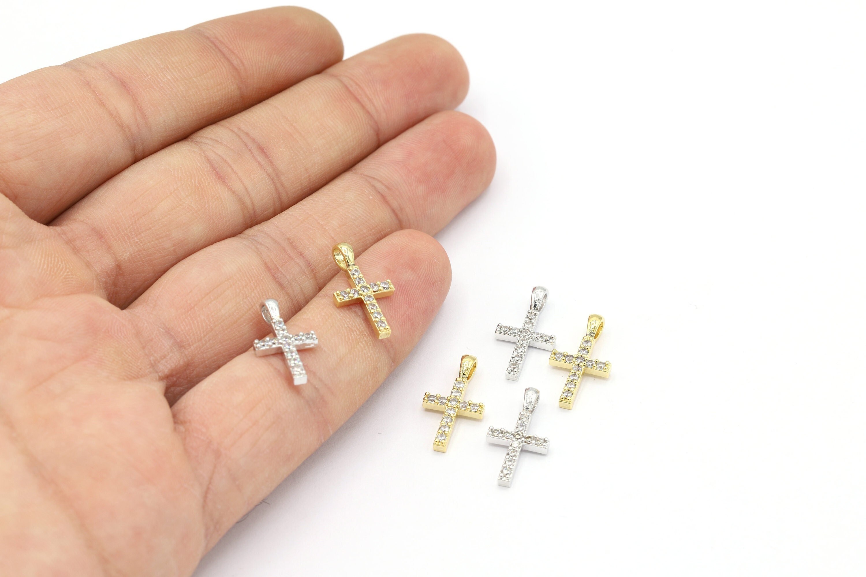Rhodium Charms - Etsy