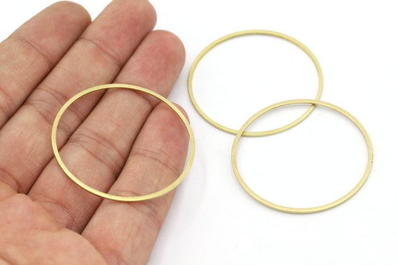 Brass circle ring discount